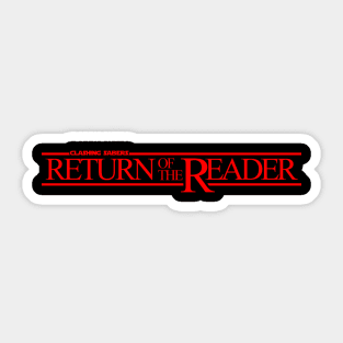 Return of the Reader Sticker